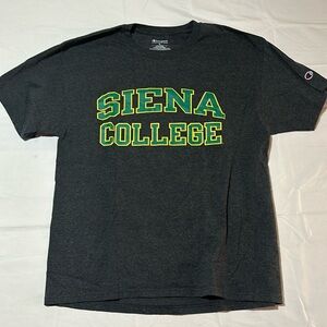 Siena College Grey Tshirt coligiate tshirt